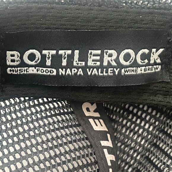 ~ BOTTLEROCK Music Festival Trucker Hat '22 Concert Napa Valley CA Snapback Mesh - Picture 9 of 15